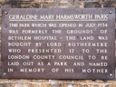 Geraldine Mary Harmsworth Park - Harmsworth (1st Viscount Rothermere), Harold - Bethlehem Hospital (Bethlem/Bedlam) (id=1409)